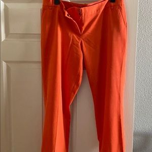 The Limited Orange Slacks